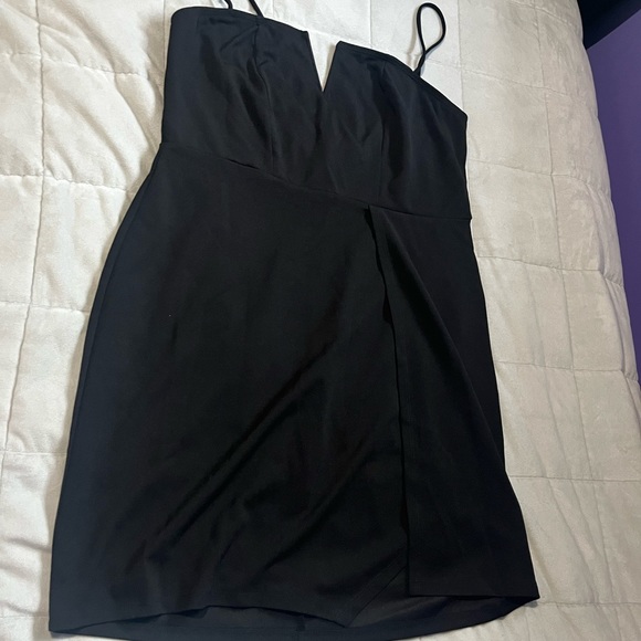 Fashion Nova Stealing Hearts Mini Dress W/ Slit - Picture 5 of 10